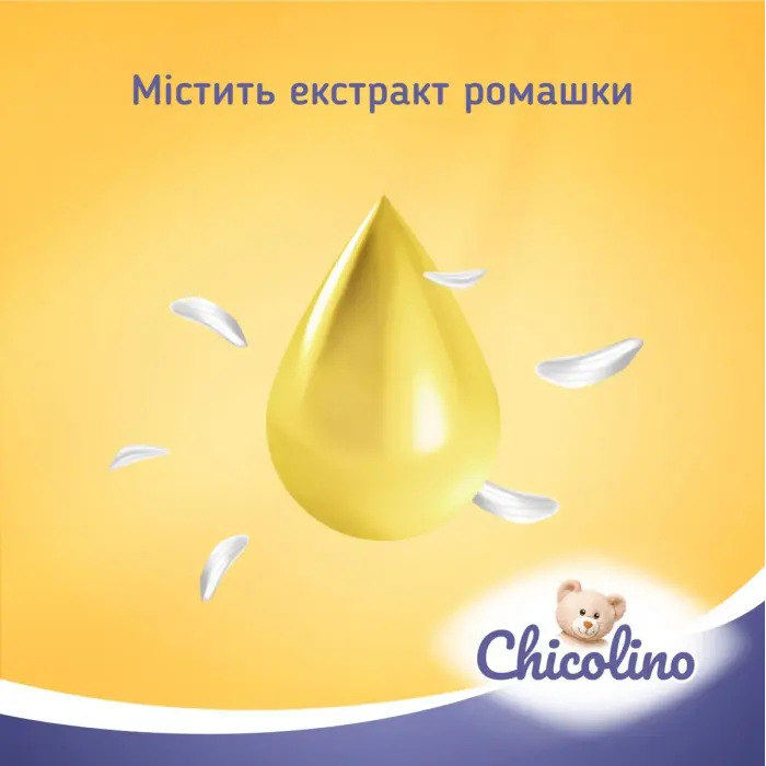 Chicolino, Засіб для миття дитячого посуду, Ромашка, 500мл