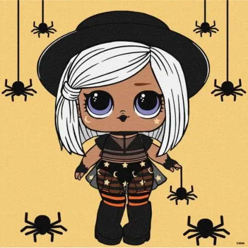 Картина за номерами "L.O.L. Surprise! Witchay Babay" 25x25см