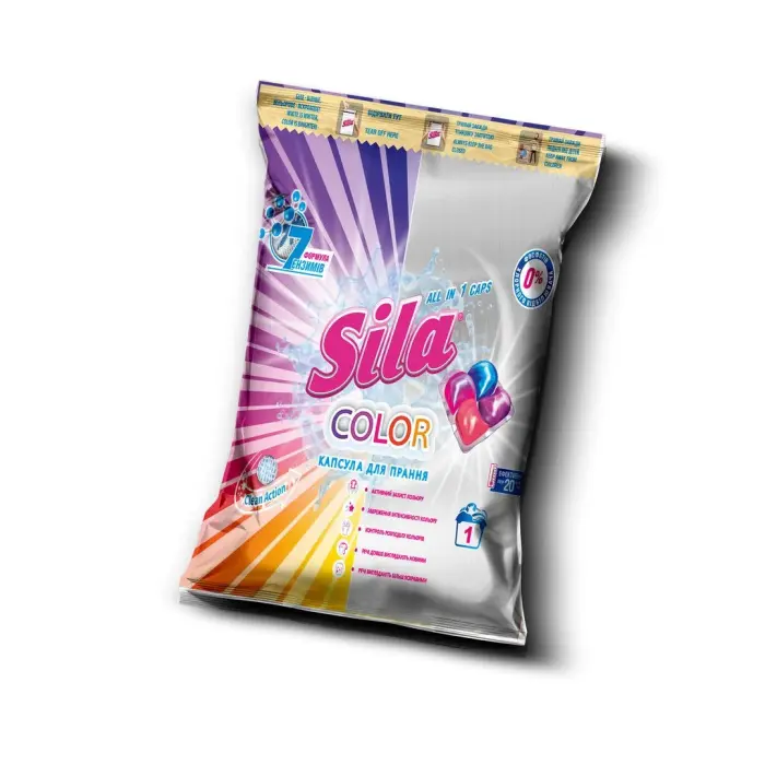 Sila засіб д/прання в капсулах 21г Color