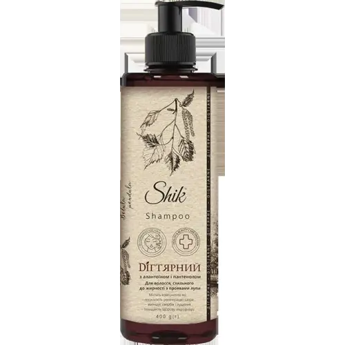 Shik, шампунь 400г, Дігтярний