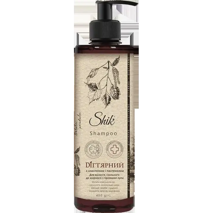 Shik, шампунь 400г, Дігтярний
