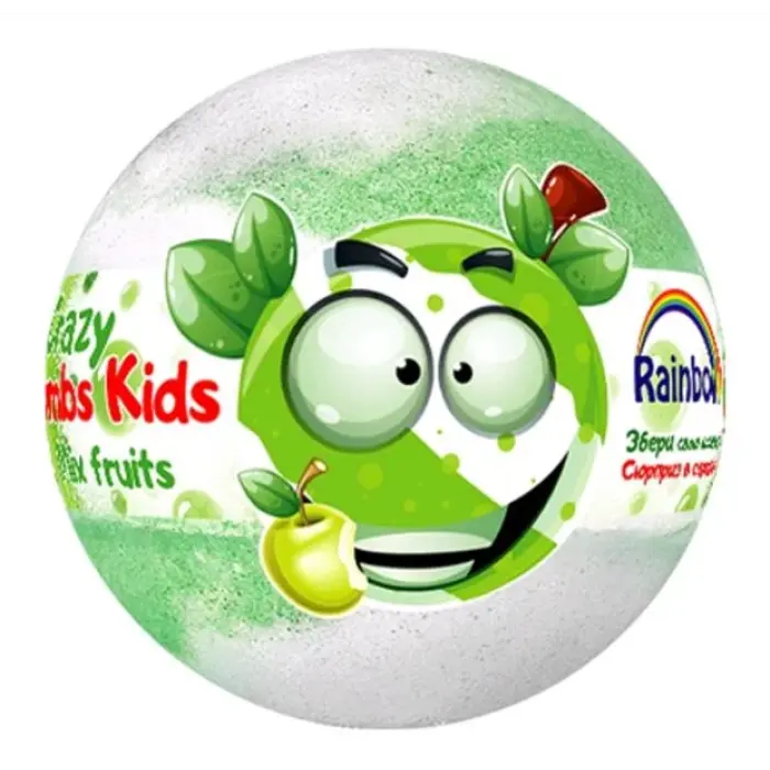 Аква Шайн Crazy Bombs Kids бомба д/ванн 100г Фруктовий мікс
