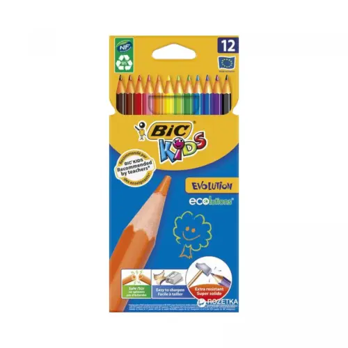 BIC Карандаши Kids Evolution 12 уп.