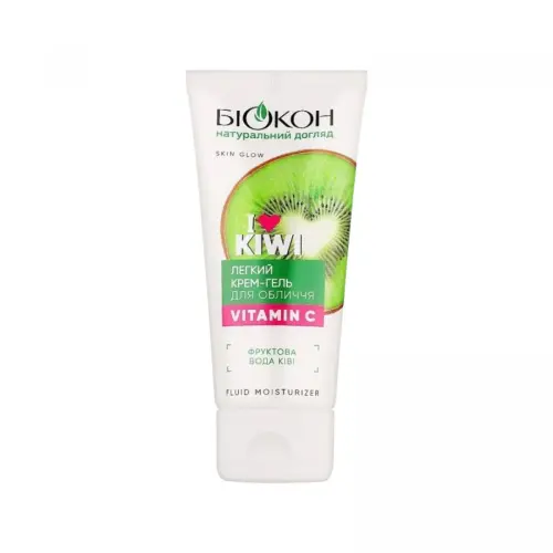«I love kiwi» легкий крем-гель для обличчя з вітаміном С 60 мл