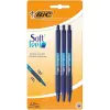 Ручка кулькова BIC Soft Clic Grip, 3 шт.