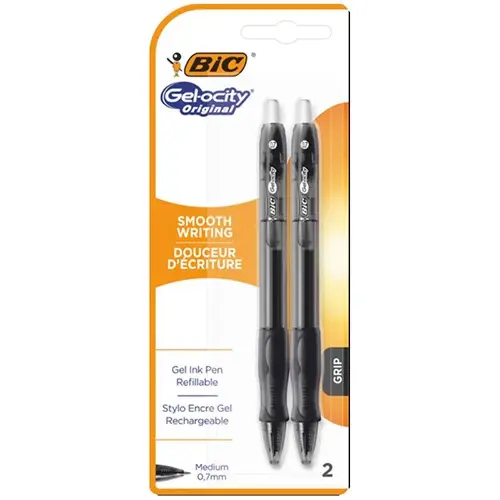 Набір гелевих ручок BIC Gelocity Original Чорний, 2 шт.