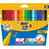 Фломастери BIC Visa 18 кольорів