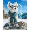 Картина за номерами - "Зимова перерва" ©art_selena_ua, 40х50см