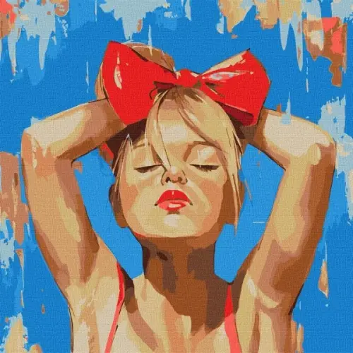 Картина за номерами - "Молодість назавжди" ©Mariia Kotiuzhynska, 50х50см