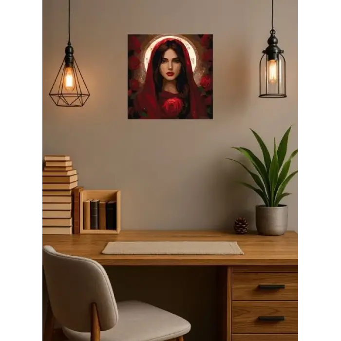 Картина по номерам - "Майская роза" ©art_selena_ua, 40х40см