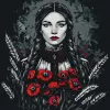 Картина по номерам - "Женская сила" ©art_selena_ua, 40х40см
