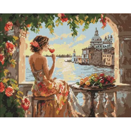 Алмазна мозаїка - "Літні мрії" ©art_selena_ua, 40х50см