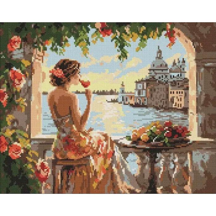 Алмазная мозаика - "Летние мечты" ©art_selena_ua, 40х50см