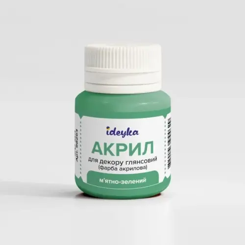 Акрил для декора - Мятно-зеленый