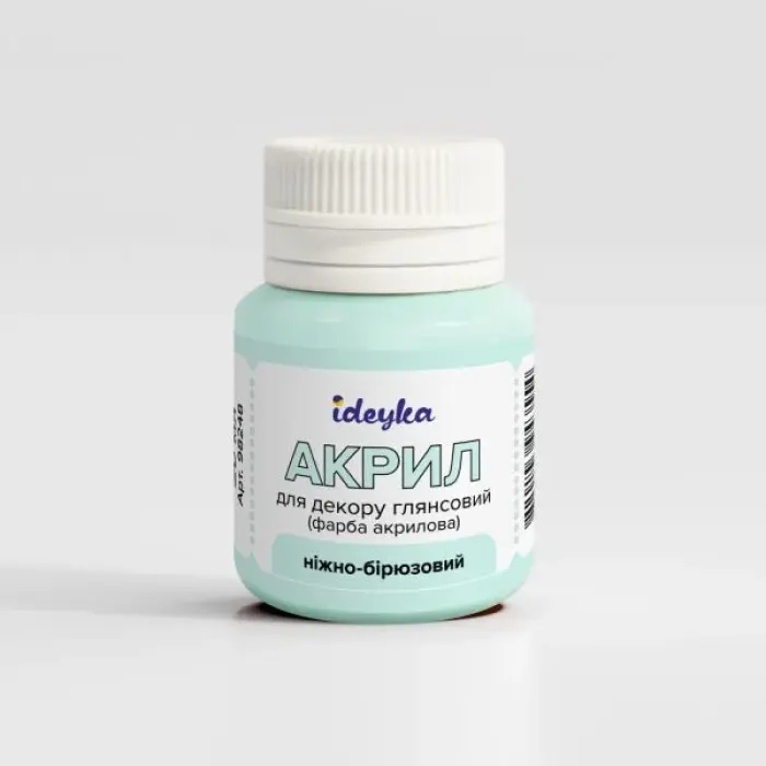 Акрил для декора - Нежно-бирюзовый