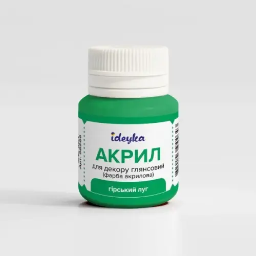Акрил для декору - Гірський луг