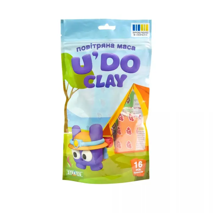 Набор для творчества "UʼDO Clay 16 шт"