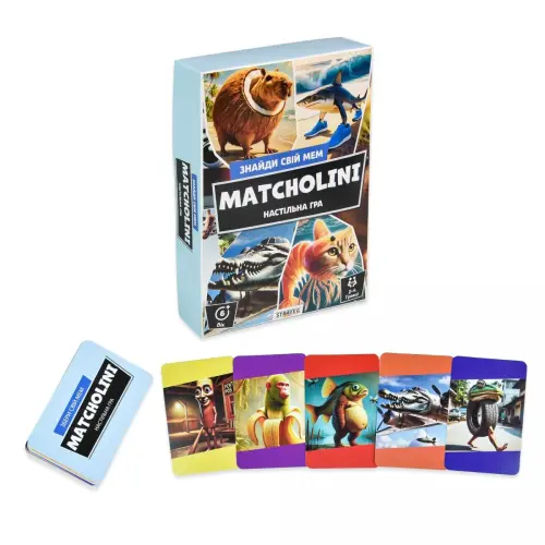 Настольная игра: "MATCHOLINI" (Мачолини)