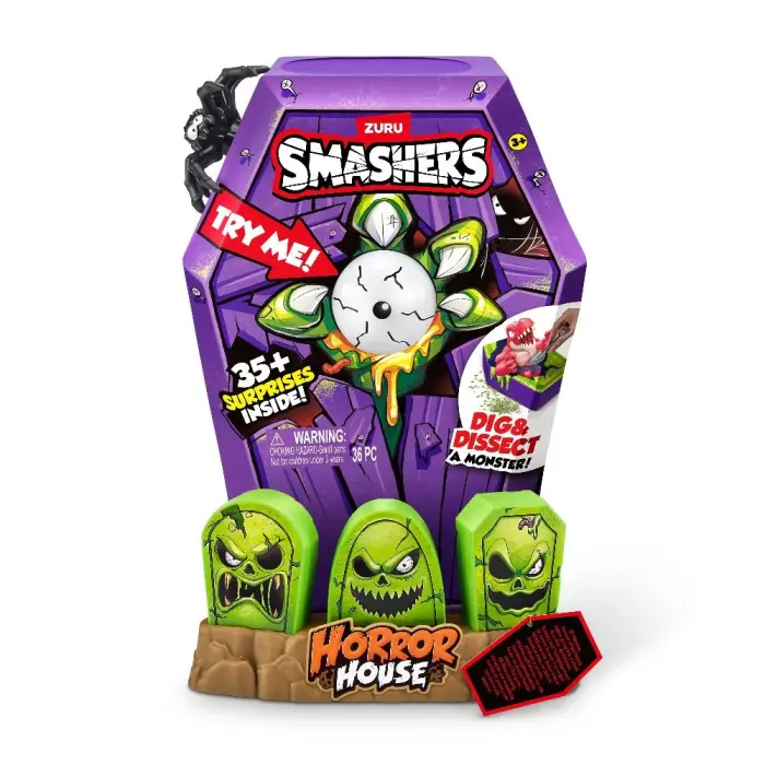 Іграшка у наборі з аксесуарами "SMASHERS. Horror House-Large Dino/Великий Будинок Жахів Діно"
