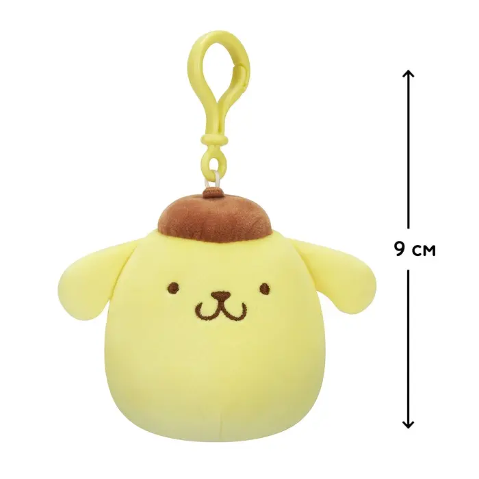 М'яка іграшка на кліпсі Squishmallows - Помпомпурін (9 cm)