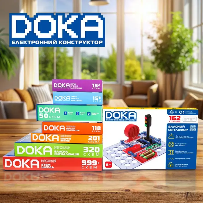 Конструктор электронный Doka 162 схемы