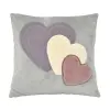 Подушка мягкая "Hearts", 33 см
