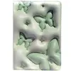 Блокнот 3D.Метелики, ФОРМАТ А5 (ЗЕЛЕНИЙ)