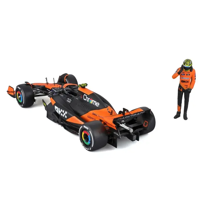 Автомодель з фігуркою - McLaren MCL38 (1:24)