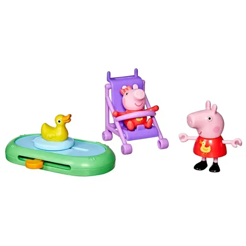 Ігровий набір Peppa Figurines серії Моменти з Пеппою – Сестрички на прогулянці