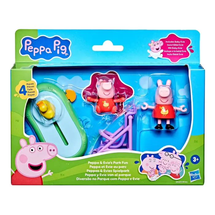 Ігровий набір Peppa Figurines серії Моменти з Пеппою – Сестрички на прогулянці
