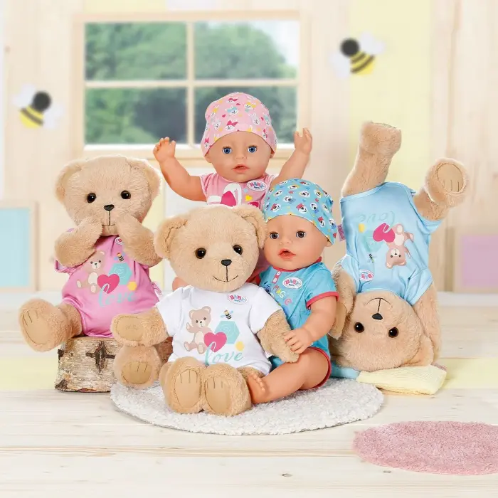 Мʼяка іграшка Baby Born – Ведмедик Тедді