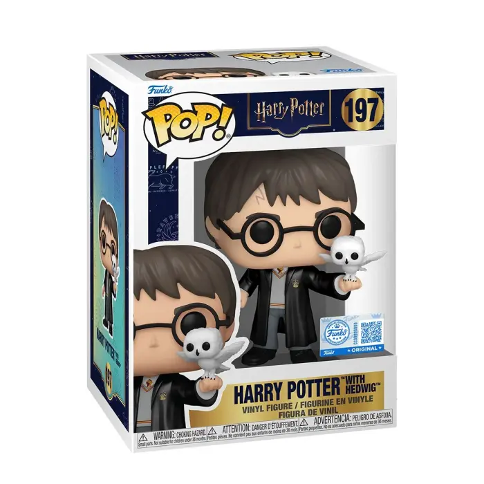 Ігрова фігурка FUNKO POP! серії "Гаррі Поттер" S20 - ГАРРІ З ГЕДВІҐОЮ