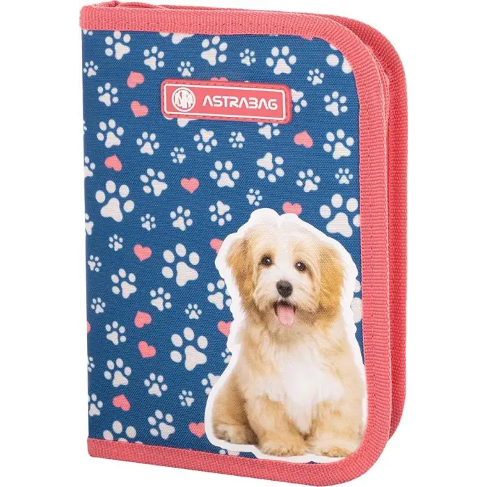 Пенал Astrabag Cute puppy (20 х 14 x 3,5 см)