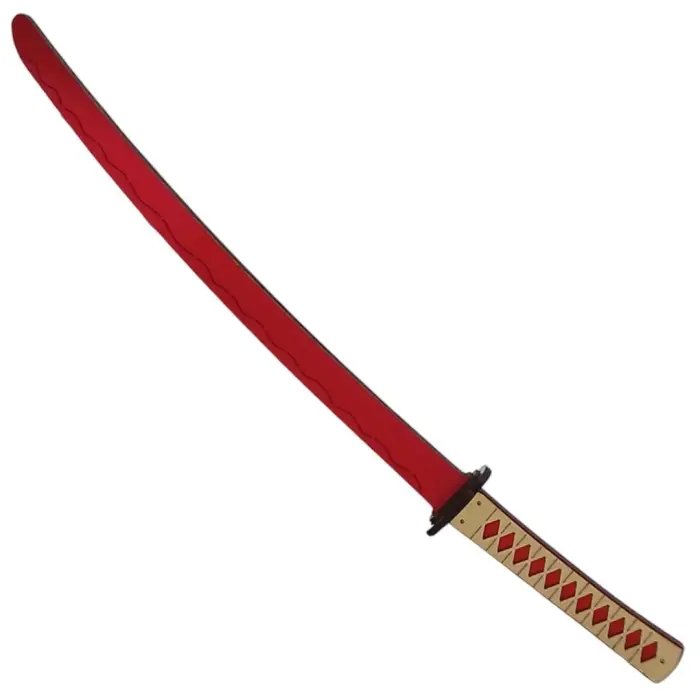 Уцінка. Сувенірний меч "Катана міні", Red (47,5 см) - Відламано кінчик мечу