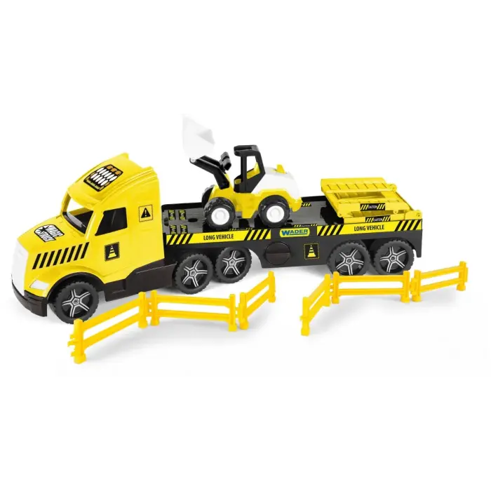 Вантажівка з бульдозером (Magic Truck Technic), 27 см