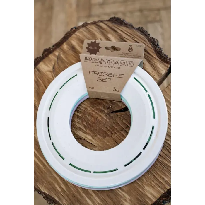 ECO Набор фризби 3 шт. (100% recycled)