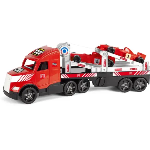 Вантажівка з 2 автомобілями (Magic Truck)