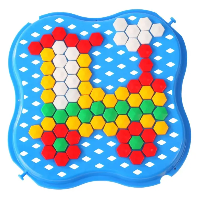 Развивающая игрушка "Мозаика", (розово-фиолетовый)