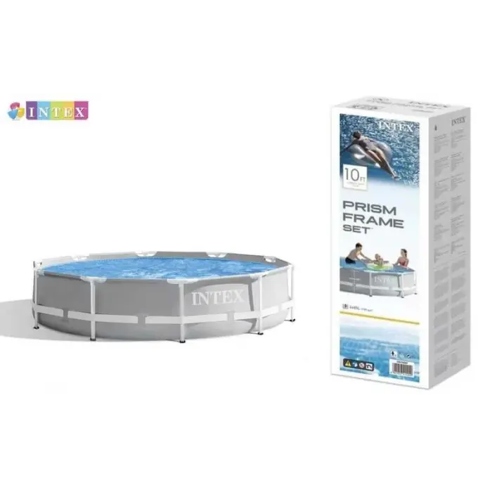 Intex Басейн каркасний розмір:305x76см, Prism Frame Pool, об'єм води:4485л, у коробці
