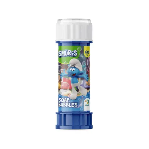 Бульбашки мильні «The Smurfs» з лабіринтом. Об’єм 60 мл