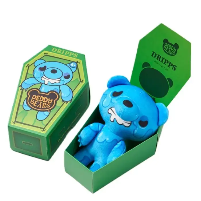 Плюшевая коллекционная игрушка "DEDDY BEARS" SERIES 3 (ЗЕЛЕНЫЙ)