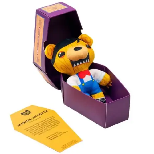 Плюшевая коллекционная игрушка "DEDDY BEARS" SERIES 4 (ФИОЛЕТОВЫЙ)