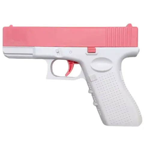 Водний пістолет "GLOCK" 16*11,5см (РОЖЕВО-БІЛИЙ)