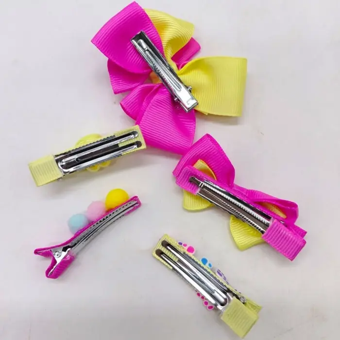 Аксесуари для дівча заколочки, прикраси для волосся (ФУКСІЯ)