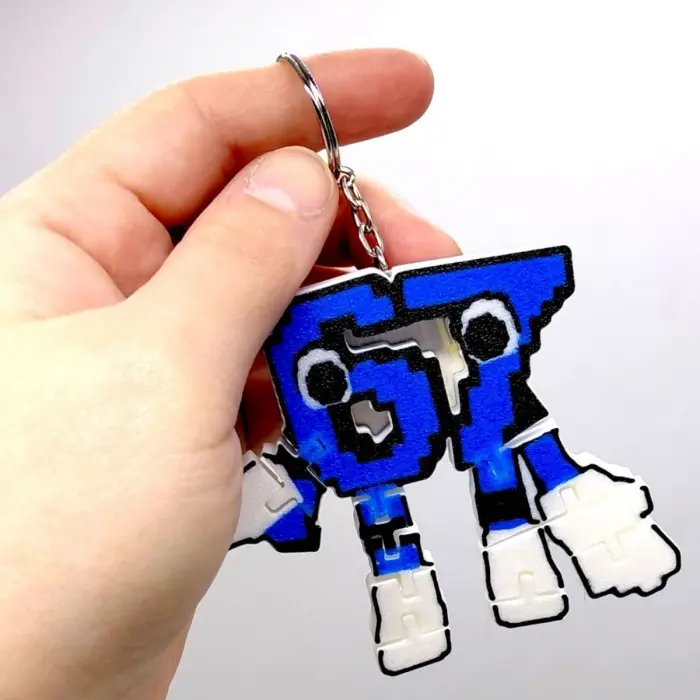 Брелок (3d друк) "six seven", 8 см
