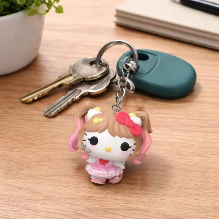 Игровая фигурка на клипсе серии "Hello Kitty" - ХЭЛОУ КИТТИ (K-POP)