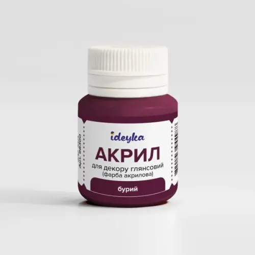 Акрил для декору - колір Бурий
