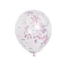 Кульки,12 дюймові (30 см) Confftis Balloon 2,8г, 5шт. у пакеті,5 кольорів мікс