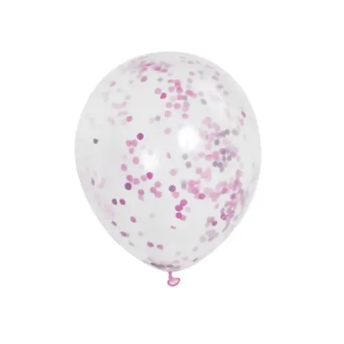 Кульки,12 дюймові (30 см) Confftis Balloon 2,8г, 5шт. у пакеті,5 кольорів мікс