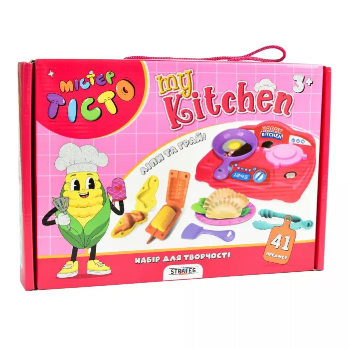 Набір для творчості "Містер тісто. My Kitchen Strateg" українською мовою